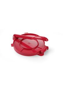 Hendi Tortillapresse in rot aus beschichtetem Aluminium für max. Ø200mm