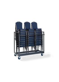 Essentials Stapelstuhl Transportwagen, Für Bis Zu 30 Stapelstühle, 151X76X120Cm (Bxtxh), T91600