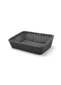 Hendi Brotkorb rechteckig abgeschrägt aus Polyrattan