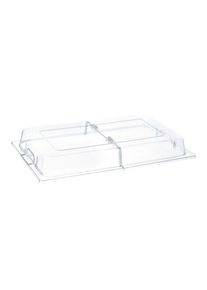Hendi Präsentationshaube GN1/1 ist transparent für das Büfett