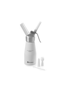 Hendi Sahnespender Weiß 0,25 L Aluminium Kitchen Line