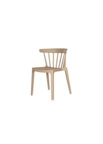 Best Windson Stapelstuhl Sand, Polypropylen, 54X53X75Cm (Lxbxh), 50906 4 Stück