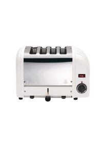 Dualit Toaster 40355 Weiß, 4 Schlitze