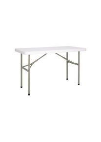 Bolero Klapptisch Weiß, 122Cm