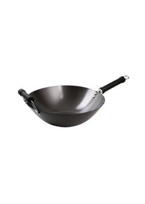 Antihaftbeschichteter Wok Mit Flachem Boden 35,5Cm