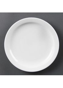 Olympia Whiteware Teller Mit Schmalem Rand 20Cm (12 Stück)