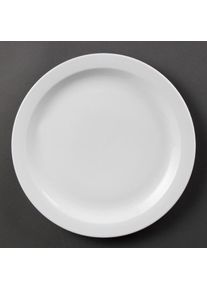 Olympia Whiteware Teller Mit Schmalem Rand 28Cm (6 Stück)