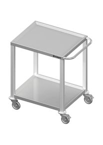 Transportwagen mit zwei Böden, 900x500x850 mm, verschweißt