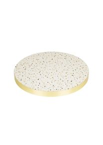 Runde Tischplatte im Bolero-Terrazzo-Stil, 600 mm