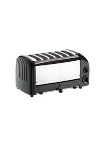 Dualit Toaster Mit 6 Schlitzen Und Krümelschale, Schwarz