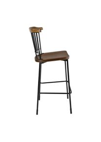 Bolero Scandi Hohe Hocker Schwarz 2Er-Pack (2 St&uuml;ck)