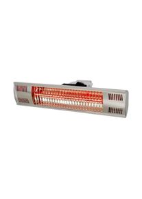 Elektrischer Heizstrahler, Hängend, Für Wand- Oder Deckenmontage, Abmessung 455 X 90 X 100 Mm (Bxtxh)
