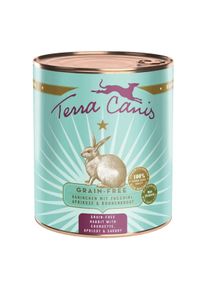 Terra Canis bez obilovin s králíkem, cuketou, meruňkami a brutnákem 6 × 800 g