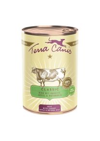 Terra Canis s hovězím masem, mrkví, jablkem a hnědou rýží 6x400g