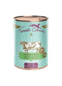 Terra Canis bez obilovin s hovězím, cuketou, dýní a oreganem 6x400g