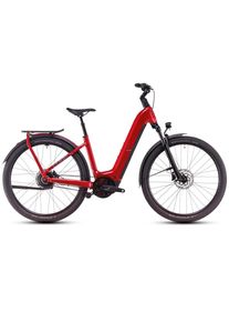 Cube Kathmandu Hybrid Comfort Pro 800 electricred'n'red 2025 Easy Entry - RH 50 cm