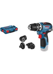 Bosch GSR 12V-35 FC Professional Akku-Bohrschrauber Solo, in L-Boxx mit Zubehör-Set (06019H3003)