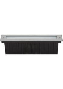 EVN Lichttechnik EVN LED Bodeneinbau, rechteckig, EDS / Alu IP67, 220-240V/AC, 8W, 3000K, 147lm, edelstahl (BL67100802)
