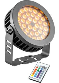 EVN Lichttechnik EVN LED Fluter, IP65, 36W, RGB, 100-265V, 0,5 Zuleitung mit freien Aderenden, anthrazit (LF65361599)