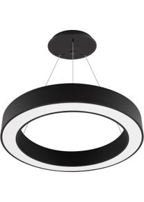 EVN Lichttechnik EVN DROP RING LED Pendelleuchte, rund, IP20, 200-240V/AC/DC, 50W, 3000K, 4000K, 3182lm, 3323lm, DALI, schwarz (RPD600925)