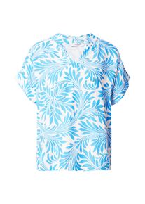 ZABAIONE Ženy Halenka 'Pi44aa' azurová / bílá XL