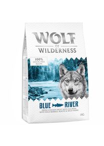 1kg Wolf of Wilderness Adult "Blue River" losos - bez obilovin