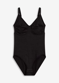 Bezešvé stahovací body silný tvarující efekt | Černá | Vel. XL | bonprix