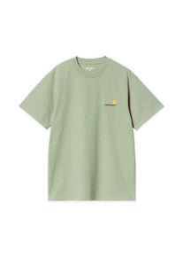 Carhartt Work In Progress Carhartt WIP American Script Organic T-Shirt pale olive men XL