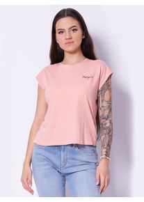 Pepe Jeans dámské meruňkové tričko Lorena - M (316)