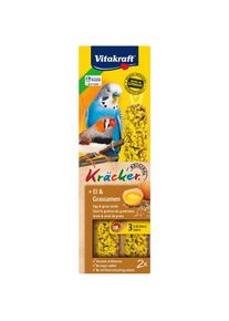 Vitakraft krekry s vejcem a travn&iacute;mi semeny pro andulky 5&times; 2 ks