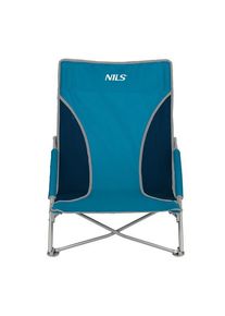 Nils Plážové křeslo Camp NC3035 modro-šedé
