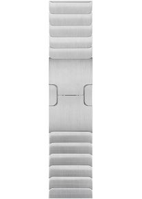 Apple Link Bracelet Smartwatch Fitness-Uhr Gliederarmband Ersatz-Armband 38-40mm Edelstahl silber