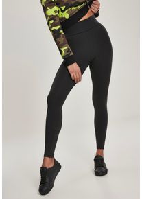 Urban Classics - High Waist Black - Legíny - Černá - XS - 88% Polyester, 12% Elastan,Syntetika