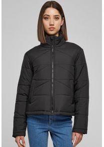 Urban Classics - Arrow Puffer Black - Bunda - Černá - XS - Skořápka: 100% Polyester; Podšívka: 100% Polyester,Syntetika