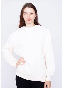Urban Classics - Ladies Organic Oversized White Sand - Svetr - béžový - XS - 100% organická bavlna,Potit se