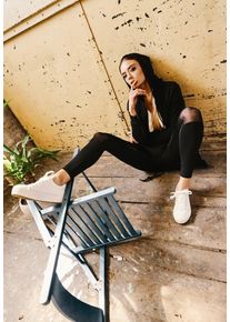 Urban Classics - Tech Mesh - Legíny - Černá - L - Trikot