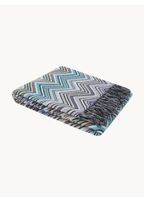 Missoni Vlněný pléd s třásněmi Perseo Barevná Vlna Š 130 cm, D 190 cm