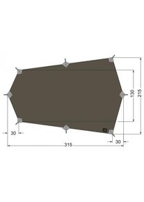 Tatonka Tarp Wing 2 LT Tarp brown