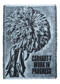 Carhartt Work In Progress Carhartt WIP - Chrysanthemum Woven Misty Sky/Black - Deka - modrý - Onesize - 100% bavlna,gid://shopify/Metaobject/72785395949