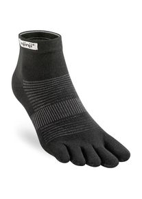 injinji Run Lightweight Mini-Crew Running socks (S, black)