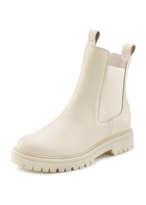 ELBSAND Ženy Chelsea boty světle b&eacute;žov&aacute; 41