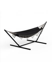 Blumfeldt Houpací síť SwayStation Boho, 400 x 116 cm, odolná proti povětrnostním vlivům, nerezavějící