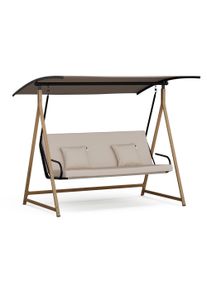 Blumfeldt ZenGrove, hollywoodská houpačka, 3místná, individuálně nastavitelná, práškově lakovaná ocel, odolná proti povětrnostním vlivům