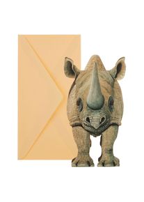 3D card: Rhinoceros