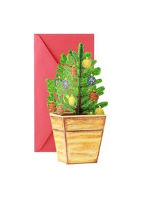 3D card: Christmas tree