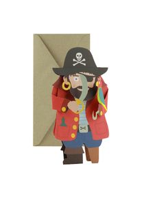 3D card: Pirate