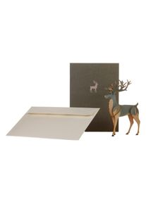 DIY wooden card: Reindeer