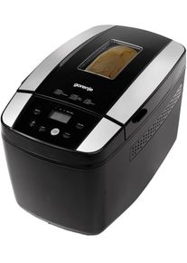 Gorenje BM1210BK Brotbackautomat Brotautomat Display 800 Watt 1,2 Liter schwarz silber