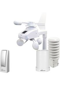 Technoline Techno Line MA 10061 WLAN-Wetterstation Set Windmesser Temperatur-Luftfeuchtemelder Regensensor weiß
