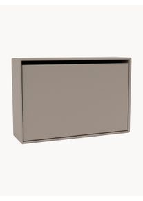 Montana Furniture Dřevěná skříňka na boty Hide Šedá Dřevo Š 70 cm, V 47 cm